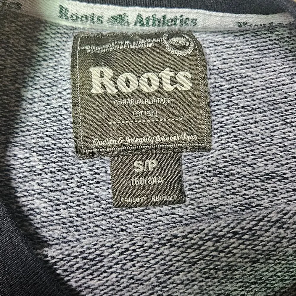 Roots Organic Original Crew Sweatshirt Size Small